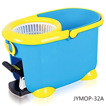 ไม้ม็อบไม้ถูพื้นไม้ม็อบปั่นแห้ง easy mop magic mop 3in1รุ่นมีขากันลื่น