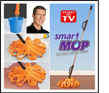 Wring O Mop ไม้ถูพื้น 360 องศาsmart mop ไม้ม็อบอเนกประสงค์