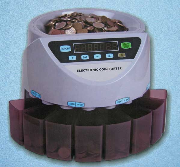 เครื่องแยกเหรียญ เครื่องนับเหรียญ เครื่องคัดแยกเหรียญ