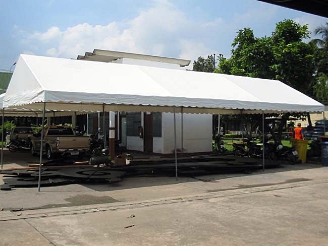 เต็นท์ทรงจั่ว 5x8 เมตร