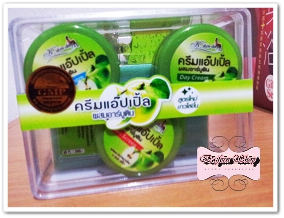K skin-dee ครีมชุดแอปเปิ้ล ผสมอาร์บูติน K skin-dee ครีมชุดแอปเปิ้ล ผสมอาร์บูติน