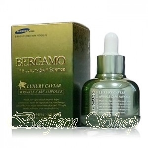 Bergamo The Luxury Skin Science Luxury Caviar Wrinkle Care Ampouleของแท้จากเกาหล Bergamo The Luxury Skin Science Luxury Caviar Wrinkle Care Ampouleของแท้จากเกาหล