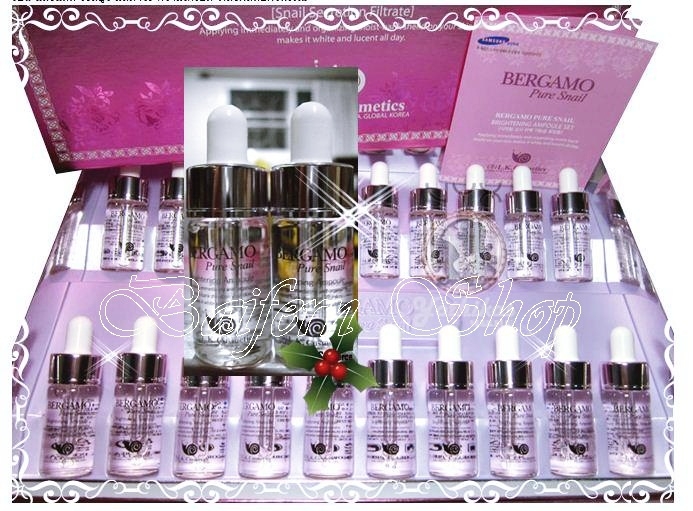 Bergamo Pure Snail Brightening Ampoule 13ml Bergamo Pure Snail Brightening Ampoule 13ml