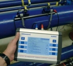เครื่องวัดอัตราการไหลของของเหลว DeltawaveC-P Portable Clamp-on Ultrasonic Flowme