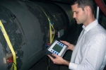 เครื่องวัดอัตราการไหลของของเหลว DeltawaveC-P Portable Clamp-on Ultrasonic Flowmeter  	 เครื่องวัดอัต
