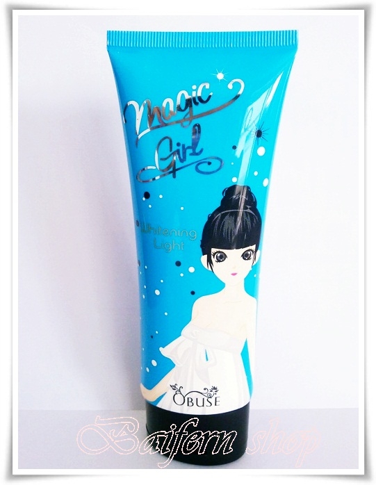 โลชั่นผิวขาว obuse magic girl