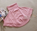 พร้อมส่ง  - Knit & co เสื้อกันหนาวคอเต่า แขนค้างคาว สีชมพู