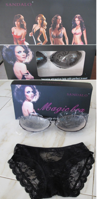 Magic bra ดำ