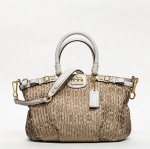 COACH MADISON GATHERED SIGNATURE SOPHIA SATCHEL