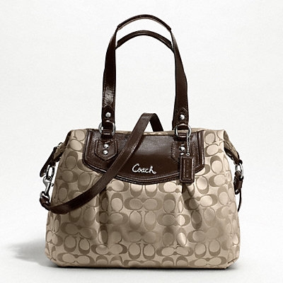 COACH ASHLEY SIGNATURE SHOULDER BAG COACH ASHLEY SIGNATURE SHOULDER BAG