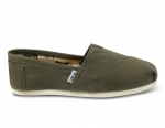 TOMS Olive Canvas Women's Classics
