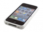 เคสโทรศัพท์ iPhone4 สีขาวเคลือบเงา