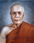 ภาพวาดพระเกจิหลวงพ่อ อาจารย์