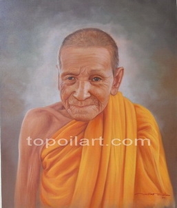 ภาพวาดพระเกจิหลวงพ่อ อาจารย์