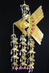 โมบายปลาตะเพียน 16'x50'  ลูก 12 ตัว (ใหญ่มาก)_Mobile Fish 16'x50' Baby 12 Pieces