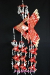 โมบายปลาตะเพียน 12'x40'  ลูก 9 ตัว ลายไทย (ใหญ่)_Mobile Fish 12'x40' Baby 9 Pieces Thai Painting(Lar