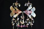 โมบายปลาตะเพียนเงิน-ทอง 7'x15'  ลูก 9 ตัว_Mobile Ngeunfish-Goldenfish 7'x15' Baby 9 Pieces