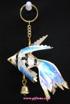 ปลาเงิน-ทองพวงกุญแจหางสวย 4'x6' กระดิ่ง 1_Key Ring Ngeunfish-Goldenfish 4'x6' Be
