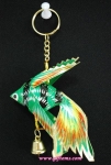 ปลาเงิน-ทองพวงกุญแจหางสวย 4'x6' กระดิ่ง 1_Key Ring Ngeunfish-Goldenfish 4'x6' Be