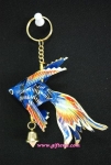 ปลาเงิน-ทองพวงกุญแจหางสวย 4'x6' กระดิ่ง 1_Key Ring Ngeunfish-Goldenfish 4'x6' Be
