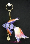 ปลาเงิน-ทองพวงกุญแจหางสวย 4'x6' กระดิ่ง 1_Key Ring Ngeunfish-Goldenfish 4'x6' Be