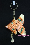ปลาตะเพียนพวงกุญแจ 3x5.5 กระดิ่ง 1 (หางหยัก) แบบ 2_Key Ring Fish 3x5.5 1 Bell (Z