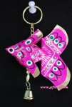 ปลาตะเพียนพวงกุญแจ 3x3.5 กระดิ่ง 1 (หางมน)_Key Ring Fish 3x3.5 1 Bell (Curved Tail)