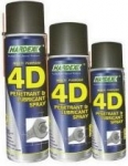 สเปรย์หล่อลื่นอเนกประสงค์ HARDEX 4D Penetrant & Lubricant Spary