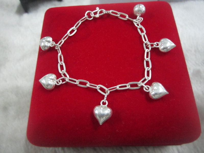silver bracelet