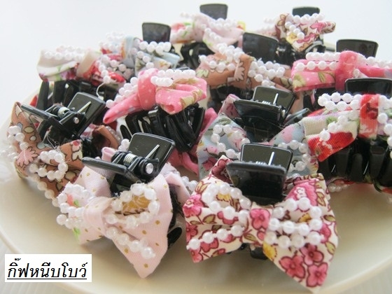 กิ๊ฟหนีบผม ติดโบว์ เล็ก