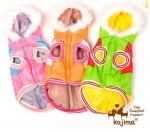พร้อมส่ง-  เสื้อกันหนาวแขนกุด ลาย Ipod หมวกประดับขนสัตว์