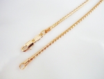 สร้อยคอทองอิตาลี 18k gold filled ดีไซน์หรู จะใส่เดี่ยวหรือนำไปใส่กับจี้ก็สวยมากค