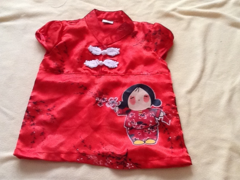 เสื้อคอจีน ไซส์2ขวบ