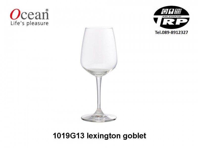 แก้วก็อบเล็ท,แก้วน้ำ,แก้วก้าน,Water Goblet,รุ่น 1019G13,Lexington,ความจุ 13oz