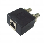 Coaxial Balun Box - Panel Mount Double BNC Female to RJ45 @ 650 บาท/อัน