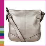กระเป๋า COACH รุ่น F19722 สี Silver ของแท้จากอเมริกา ส่งฟรี