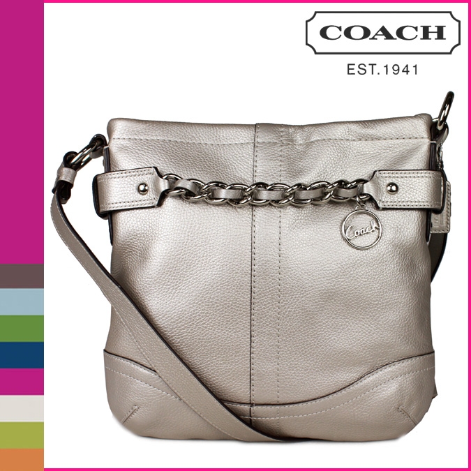กระเป๋า COACH รุ่น F19722 สี Silver ของแท้จากอเมริกา ส่งฟรี กระเป๋า COACH รุ่น F19722 สี Silver ของแท้จากอเมริกา ส่งฟรี