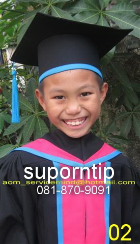 ชุดครุยเด็กสีฟ้า ชมพู พร้อมหมวก ชุดครุยอนุบาล ชุดบัณฑิตน้อย   ร้านตัดชุดครุย  พร/081-870-9091