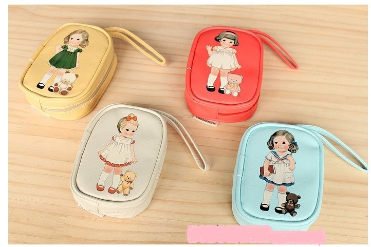 กระเป๋าสตางค์ กระเป๋าเครื่องสำอาง กระเป๋าสำหรับใส่มือถือ หนัง PU พิมพ์ลาย baby d กระเป๋าสตางค์ กระเป๋าเครื่องสำอาง กระเป๋าสำหรับใส่มือถือ หนัง PU พิมพ์ลาย baby d