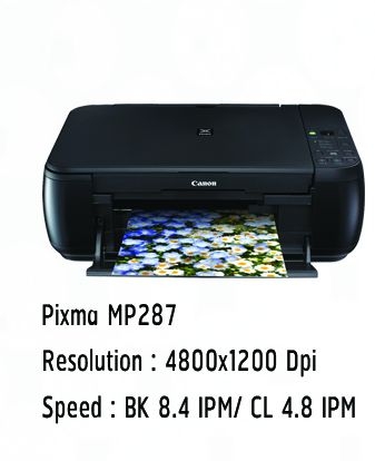 ปริ้นเตอร์พร้อมแท้งค์ CANON MP287