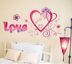 สติ๊กเกอร์ติดผนังบ้าน 33x60 cm.