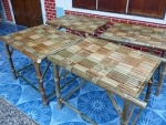โต๊ะไม้สำหรับร้านอาหาร