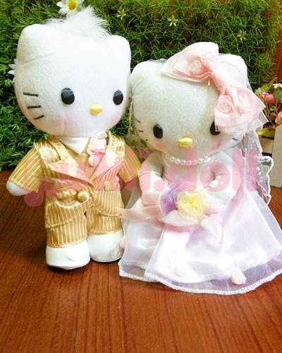 คู่แต่งงานตุ๊กตาคิตตี้ คู่แต่งงานตุ๊กตาคิตตี้