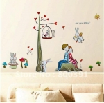 สติ๊กเกอร์ติดผนังบ้าน 50x70 ซม.