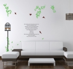 สติ๊กเกอร์ติดผนังบ้าน 60*90 cm.