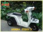 Honda Gyro-x-Honda Gyro-up รถสามล้อแปลงพิเศษ