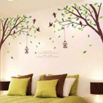 สติ๊กเกอร์ติดผนังบ้าน60*90 cm.x 2 pcs.