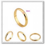 แหวนเกลี้ยงทอง 9k gold filled สวยหรู ไซส์ 5 US