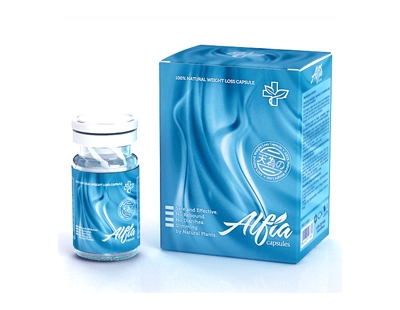 Alfia slimming pills ( minimum order: 101 - 300 (boxes)  usd $8.5