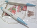 พร้อมส่ง  นิตวงพลาสติก 1.4 ซม ยาว 80 cm